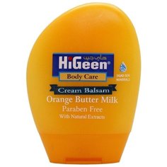 Крем-бальзам для рук и тела "Молочный протеин & апельсин" HiGeen, 150 мл