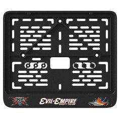 Рамка номерного знака для мотоцикла "EVIL EMPIRE", пластиковая Uncle DAD