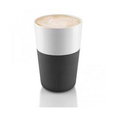 Чашки для латте 2 шт 360 мл черные Eva Solo