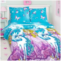 Детское постельное белье Зазеркалье, 1,5 спальное, поплин Артпостель