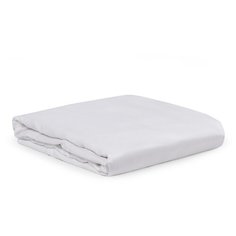 Простыня Tkano из сатина, египетский хлопок Essential, белый 180х270 см (TK20-SH0008)