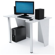 Стол Компьютерный LevelUP 1100 Белый Дизайн Фабрика