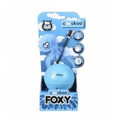 Игрушка для кошек интерактивная EBI "Foxy", голубая, 25х13х8см (Нидерланды)
