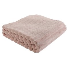 Полотенце банное Waves цвета пыльной розы Essential, 70х140 см Tkano