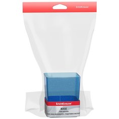 Подставка пластиковая ErichKrause® Base, Glitter, голубой
