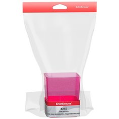 Подставка пластиковая ErichKrause® Base, Glitter, розовый