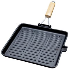 Сковорода-гриль MAYER & BOCH MB-27680, 26.5x26.5 см, черный