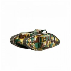 Бумажный конструктор 3D пазл Умная бумага - Военная техника - Танки - Тяжелый танк Mark V Male Gustav (Великобритания) Масштаб 1/72 575-2
