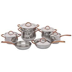 Набор посуды из нержавеющей стали Gipfel Absolute 1515