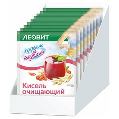 Кисель ЛЕОВИТ Очищающий. Шоубокс 20 шт. по 20 г.