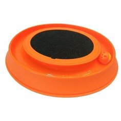 Когтеточка-трек Lilli Pet Twist, 41х38х5см, оранжевая