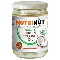 NUTRINUT, кокосовое масло organic virgin coconut oil. Пищевое 500 мл.