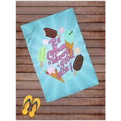 Покрывало пляжное sfer.tex Мороженые 145х100 см