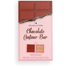 REVOLUTION Палетка для контурирования Chocolate Contour Bar light