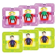 Дополнительные детали Magformers 60203 3 мальчика и 3 девочки