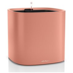 Кашпо Пила Колор 35 Кораллово-красное все-в-одном Lechuza