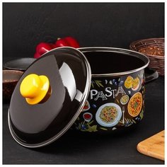 Кастрюля СтальЭмаль "Pasta", 4 л