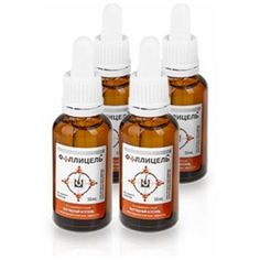 Лосьон для роста волос Фоллицель 4 ФЛАКОНА — 1 УПАКОВКА