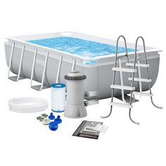 Каркасный бассейн Intex 26790 400x200x122 см, 8418 л, фил.-насос 2006 л\ч, лестница