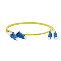 Патч-корд Hyperline FC-D2-9-LC/UR-LC/UR-H-10M-LSZH 10 м, желтый