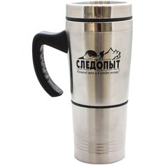 Термокружка СЛЕДОПЫТ PF-CWS-P68, 0.5 л серебристый