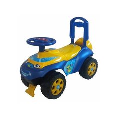 Каталка-толокар Doloni Автошка (013117) синий/желтый