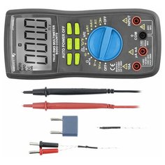 HOEGERT Цифровой мультиметр 0-600B c магнитом Hogert