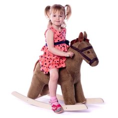 Детская качалка Лошадка горох Нижегородская игрушка