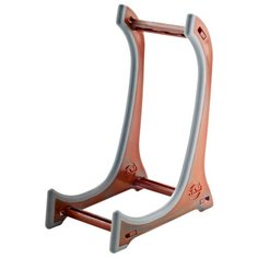 K&M 15550-000-98 Подставка под скрипку/укулеле, пластик под дерево, мягкие саппорты