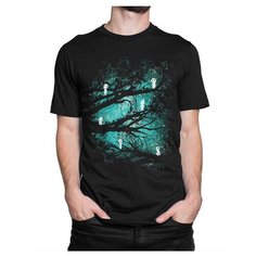 Футболка DREAM SHIRTS 30305 Принцесса Мононоке Духи размер XL, черный