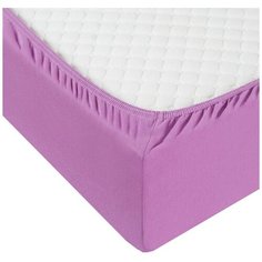 Простыня Миланика ТрикПР Лиловая, трикотаж ,200x200см. Milanika