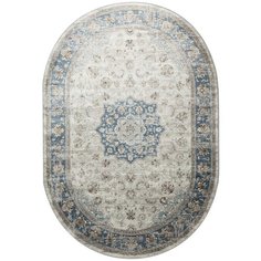 Бельгийский вискозный ковер Barolo RB193-R42 овал (200*290 см) Ragolle
