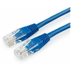Патч-корд медный UTP Cablexpert PP10-15M/B кат.5e, 15м, литой, многожильный (синий)
