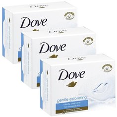 Крем-мыло Dove "Gentle Exfoliating" Нежное отшелушивание, 100г (Набор 3 шт.)