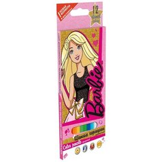 Карандаши 12 цветов Barbie Академия Групп