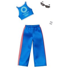 Barbie Комплект одежды и аксессуаров для куклы Барби Olympics 3 GHX85 синий