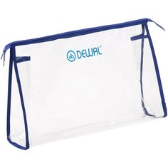 Косметичка DEWAL GS-P004-5, бесцветный/синий