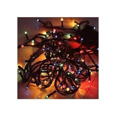 Гирлянда 200 ламп (мультиколор), 7 м Тутси