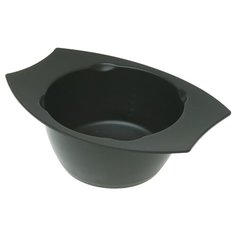 Чаша для краски DEWAL, черная, с двумя ручками, с резинкой на дне 300 мл DEWAL MR-JPP0585