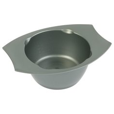 Чаша для краски DEWAL, серая, с двумя ручками, с резинкой на дне 300 мл DEWAL MR-JPP0588