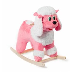 Тутси/ Детская мягкая игрушка качалка для малышей(каталка) Пудель