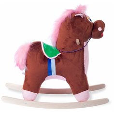 Детская мягкая игрушка качалка для малышей (каталка) "Лошадь" Тутси