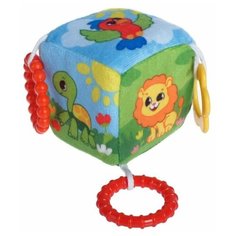 Набор игрушек, 2 предмета: развивающий мячик «Морской мир», кубик с прорезывателем «Африка»