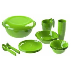 Набор посуды для пикника №8 «Выходные» (4 персоны, 30 предметов) In Home