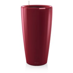 Напольное кашпо с автополивом LECHUZA Рондо 32, красное, Д32,5 В56,5 см