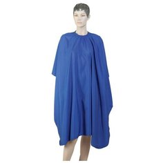 Парикмахерский пеньюар DEWAL Матовый blue
