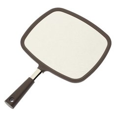 Зеркало косметическое с ручкой Dewal Beauty MR-014 серый