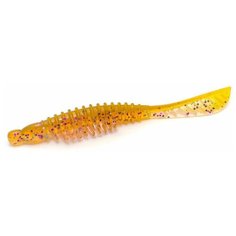 Приманка Yoshi Onyx "Bone Tail", съедобная, силиконовая, цвет: светлое масло, 100 мм, 8 шт