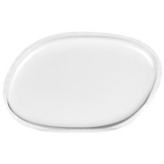Спонж Dewal Beauty MKU004, 7x3.5 см, для лица прозрачный