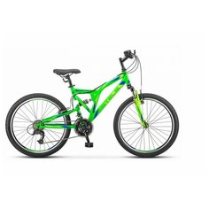 Подростковый велосипед STELS Mustang 24 MD V010 (2021)(неоновый-зеленый)